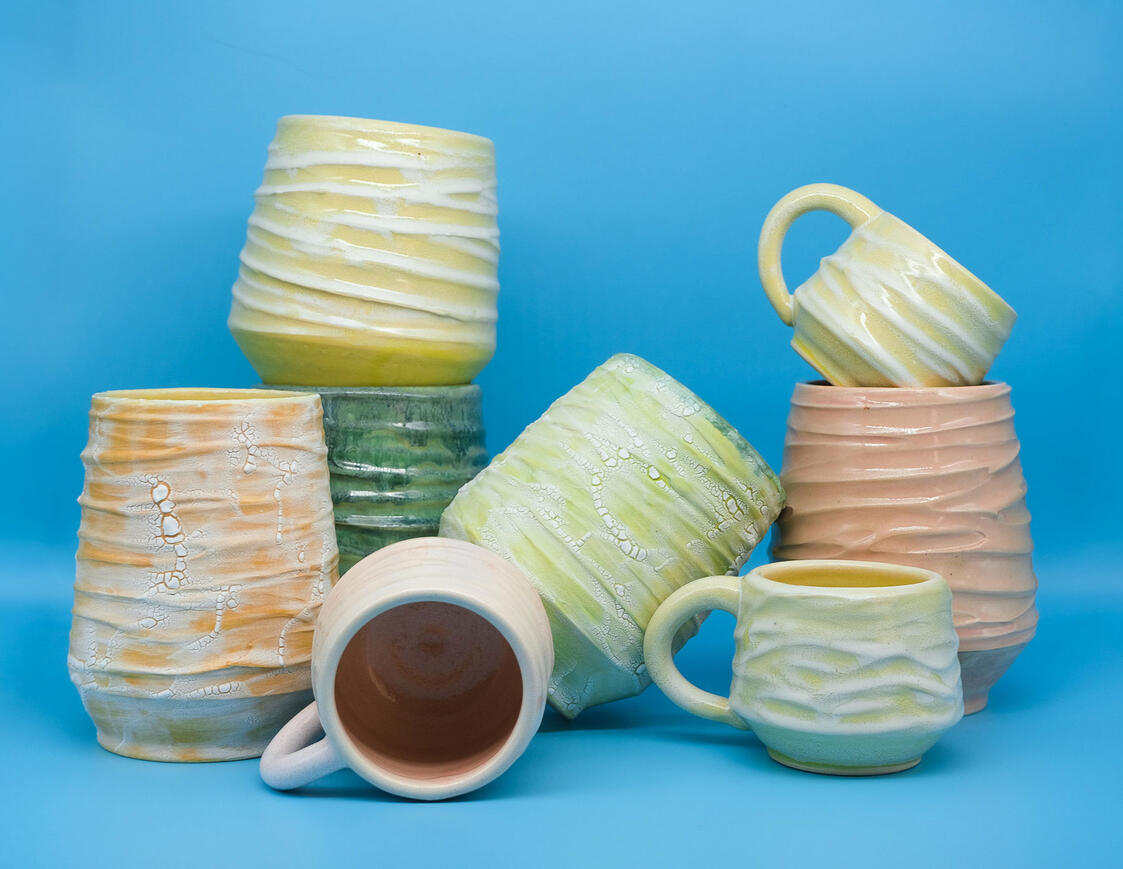 Sarah Alonzo Artist - Ceramics wheel thrown ceramics